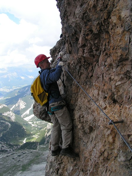 FERRATA TOMASELLI NA FANISSPITZE 2989 M